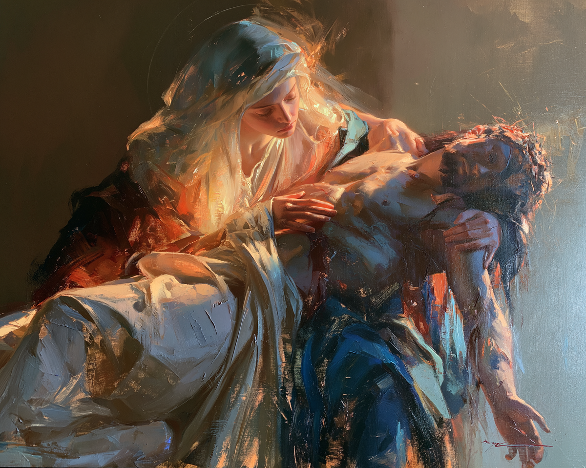 La Pietà - Impressionistinen · Maisema n° 5 - Kristillinen taide