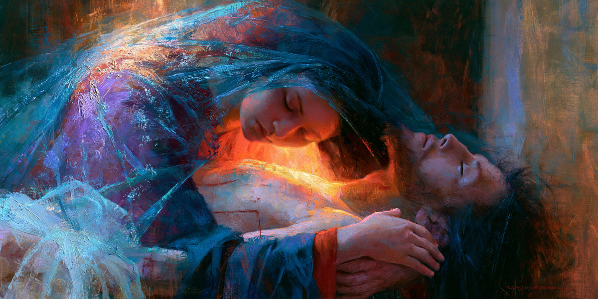 La Pietà - Impressionist · Landscape n° 12 — aperçu de la finition sélectionnée