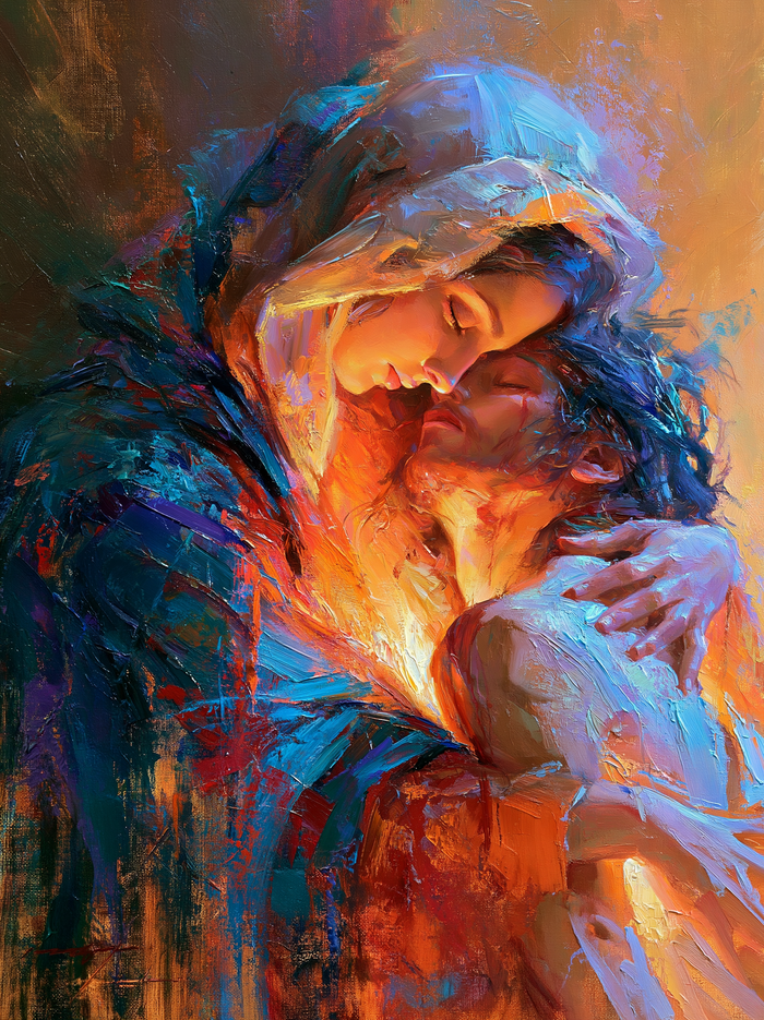 The Pietà — The Light Within the Embrace