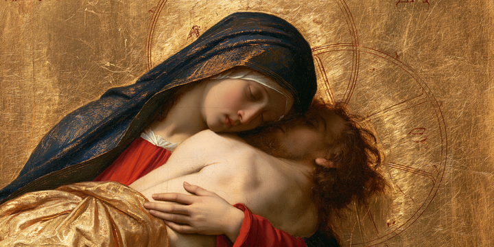 The Pietà — The Rest of Engraved Halos
