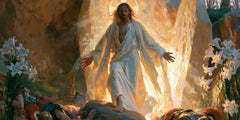 The Resurrection of Jesus Christ — White among Golden Facets