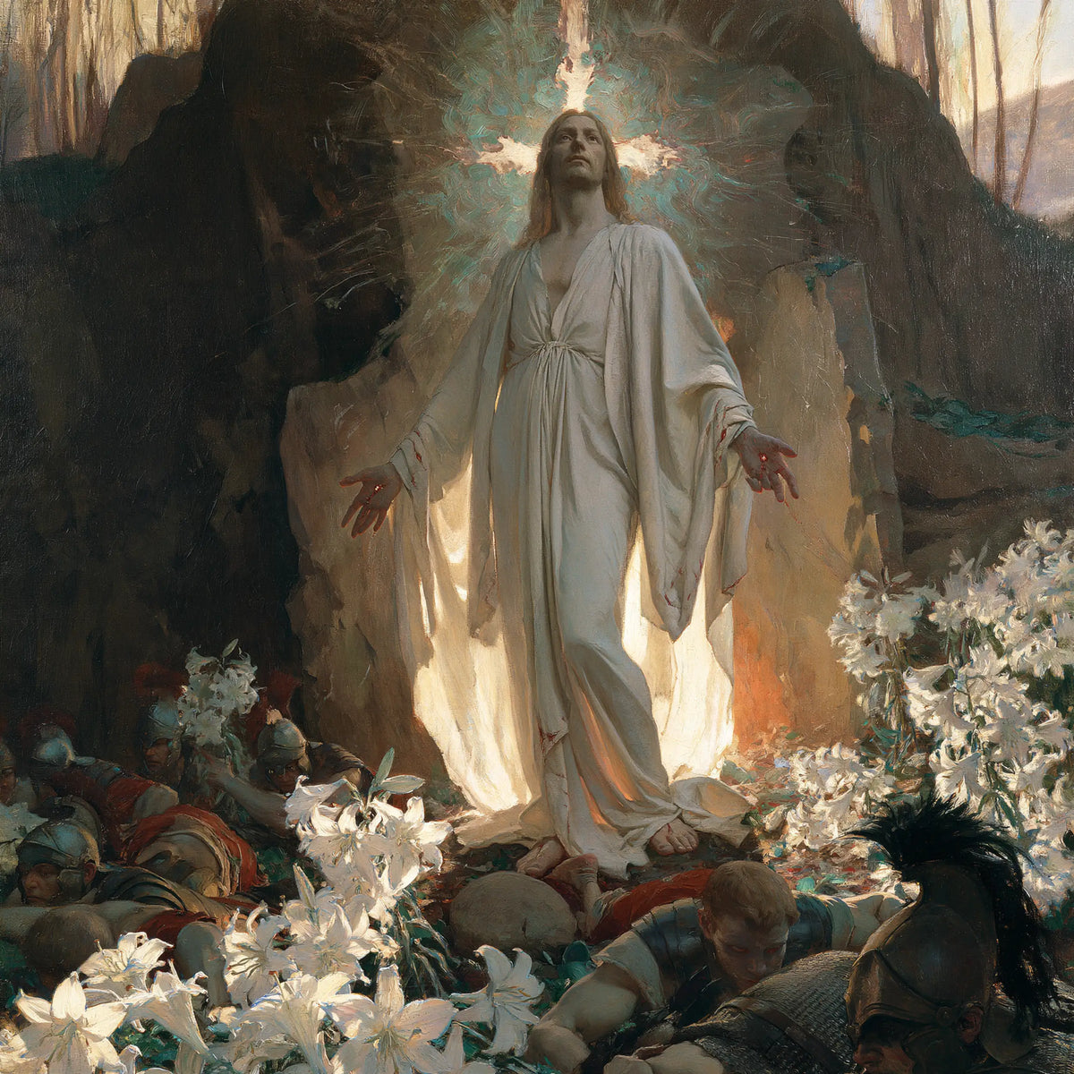 The Resurrection of Jesus Christ — Heaven above the White Blossoms