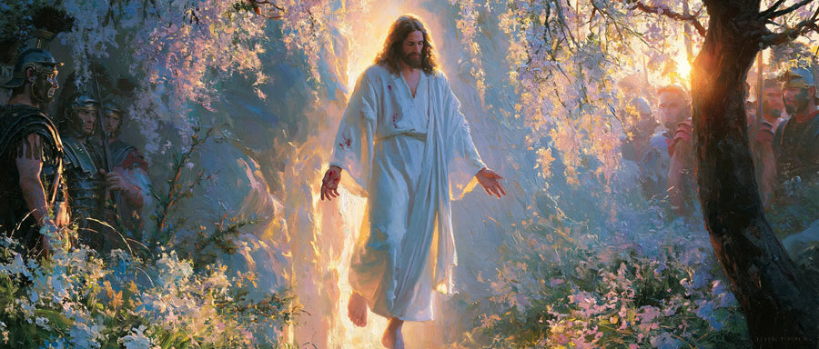 The Resurrection of Jesus Christ - Impressionist · Landscape n° 26