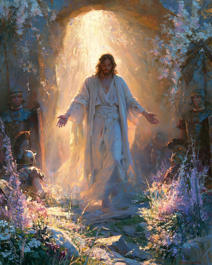 The Resurrection of Jesus Christ - Impressionist · Portrait n° 22