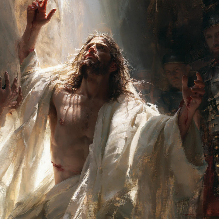 The Resurrection of Jesus Christ - Psychological Close-Up · Square n° 2