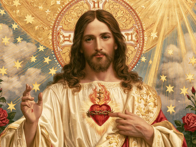 Sacred Heart of Jesus – Symbolist · Landscape no. 6