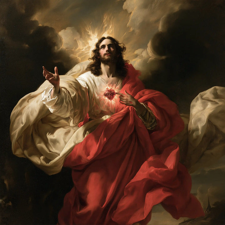 The Sacred Heart of Jesus — The Upward Impulse Among Black Clouds