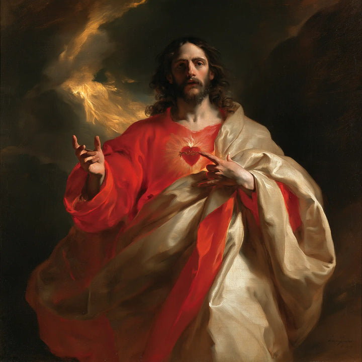 Sacred Heart of Jesus - Theatrical Baroque · Square n° 4