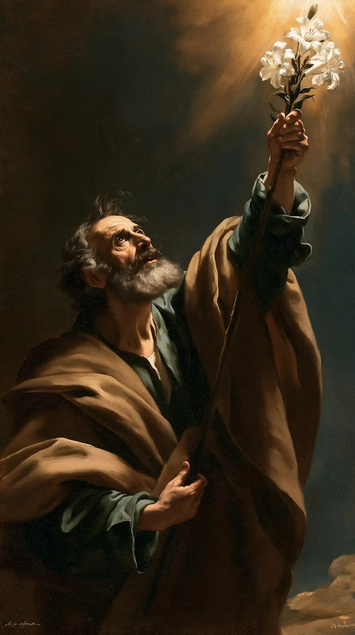 Saint Joseph – Theatrical Baroque · Portrait no. 5