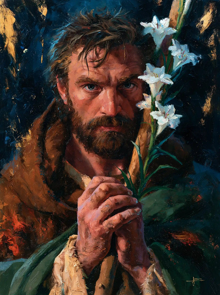 Saint Joseph – Expressionist · Portrait no. 12