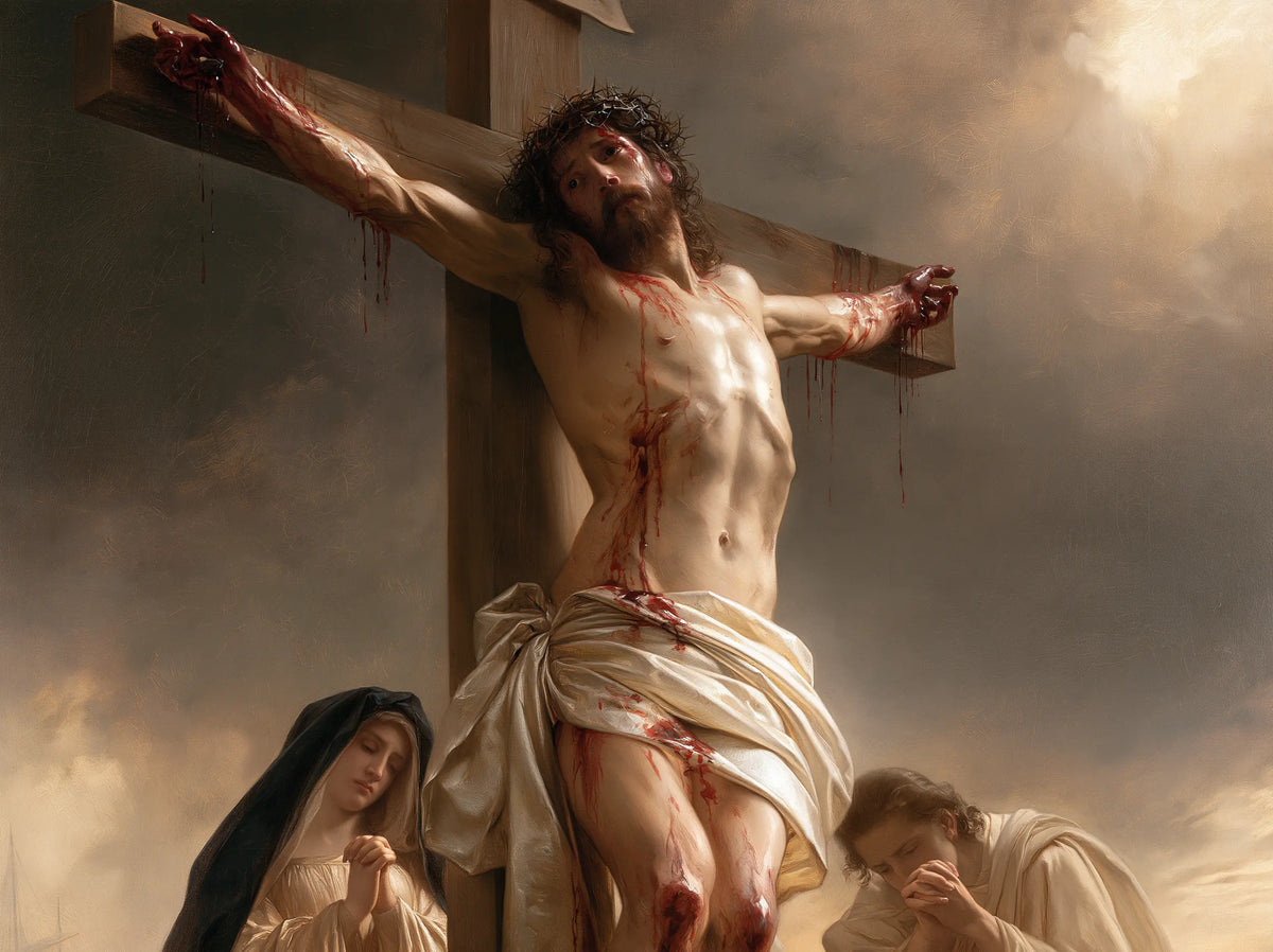 The Crucifixion – Scarlet Light upon the Cross