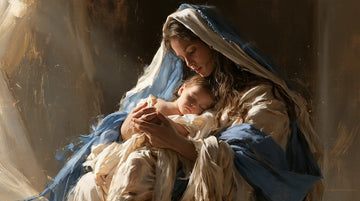 Virgin Mary and Child Jesus - Mary Presenting the Child Jesus · Landscape n° 18