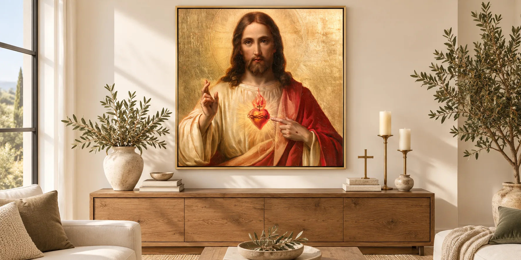 Sacred Heart of Jesus - Sacred Art Nouveau